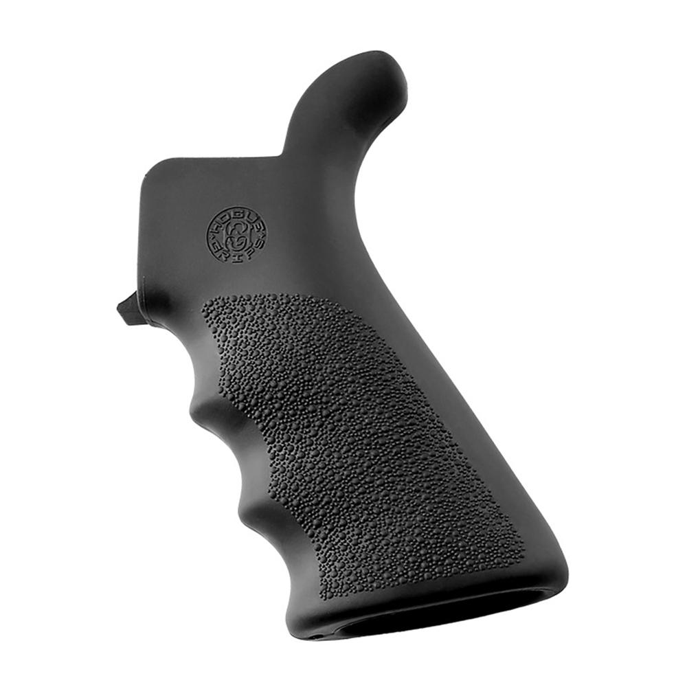 Hogue AR-15/M-16 Rubber Beavertail Grip with Finger Grooves – Black