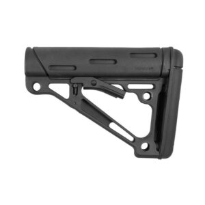 Hogue AR-15/M-16 Collapsible Buttstock - Fits Mil-Spec Buffer Tube Only Black