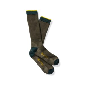 LaCrosse Men's Merino Midweight Sock Crew OD Green L
