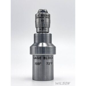 L.E. Wilson Case Case Gage Depth Micrometer