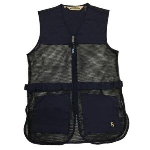 Bob Allen Full Mesh Dual Pad Shooting Vest Navy Blue XL