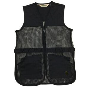 Bob Allen Full Mesh Dual Pad Shooting Vest Black M