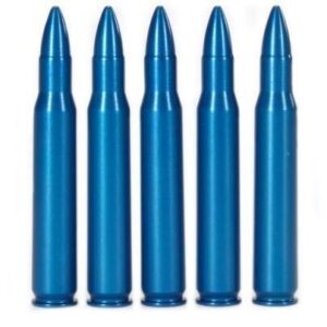 A-Zoom Aluminum Snap Caps 30-30 WIN Blue 5/pk