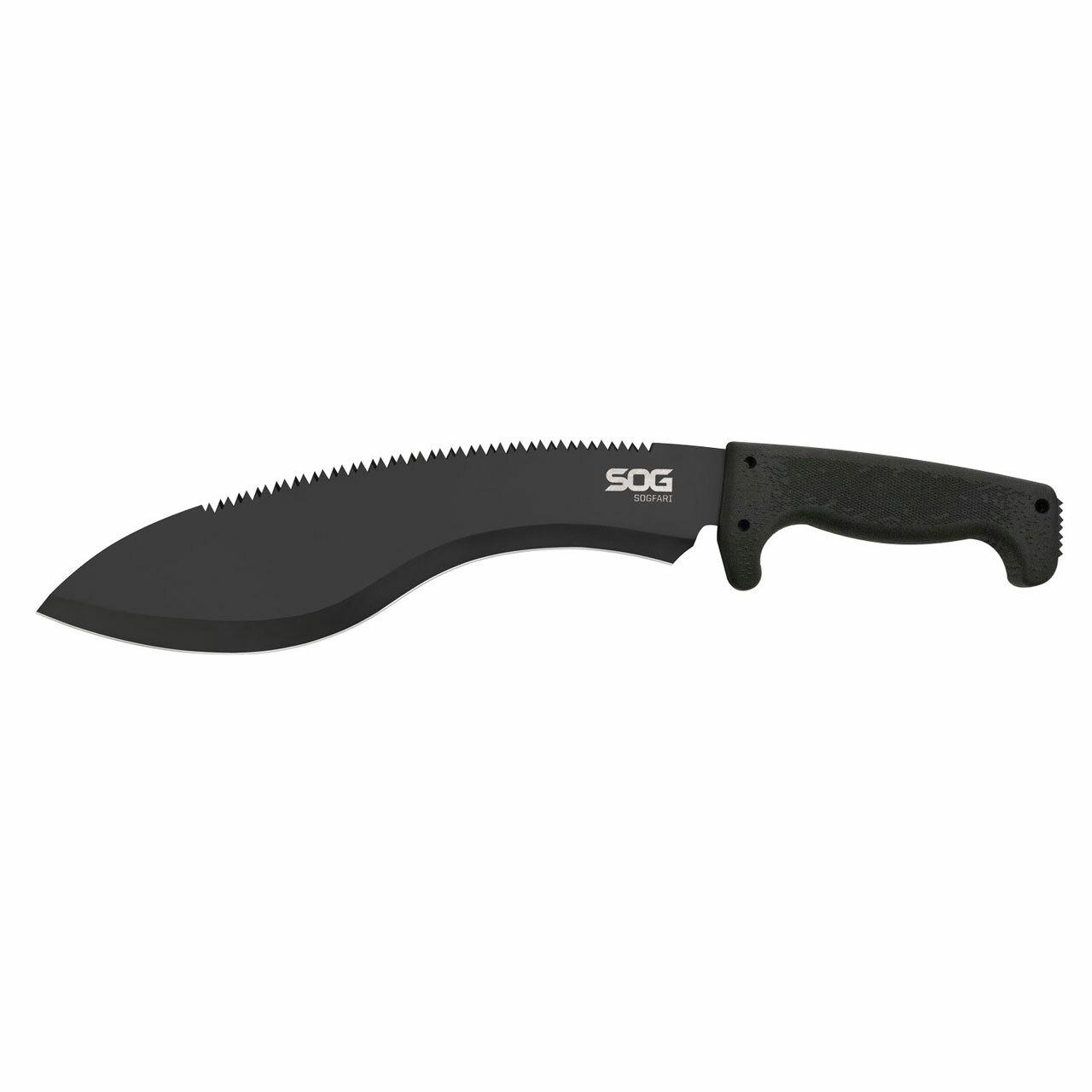 SOG SOGfari Kukri Machete 12" Blade Black