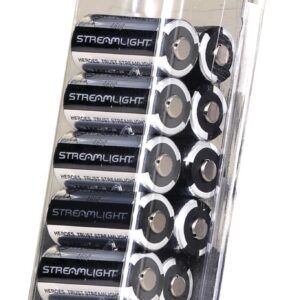 Streamlight Lithium Replacement Batteries CR123 12/pk