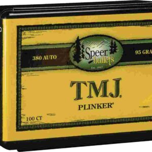Speer TMJ Handgun Bullets 9mm/.380 ACP .355" 95 gr TMJ-RN 100/ct