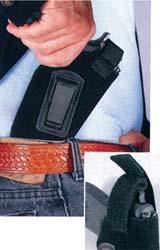 Uncle Mike's Sidekick Inside-The-Pant Holsters with Retention Strap Fits 4" Med. DA Revolvers - Right Hand