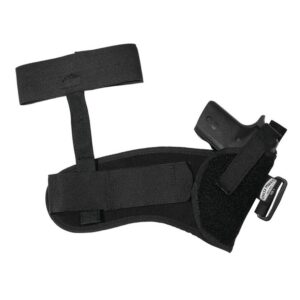 Uncle Mike's Sidekick Ankle Holsters Fits 3" - 4" Barrel Med. Autos .32 - .380 cal. - left Hand