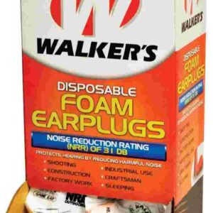 Walker's Foam Ear Plugs (200 pair/box)