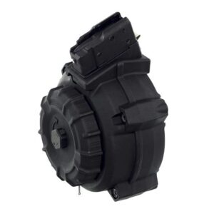 ProMag Black Polymer AK Magazine Drum for AK-47 7.62x39mm 50/rd