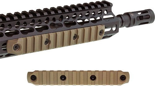 BCM RAIL SECTION--NYLON KEYMOD - 5.5" RAIL FDE - Image 2