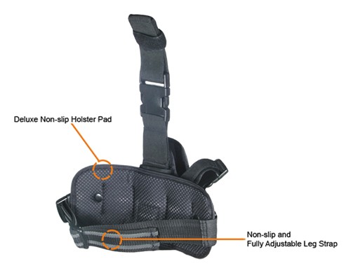 UTG HOLSTER SPECIAL OPS - TACTICAL LEG HOLSTER BLACK - Image 2