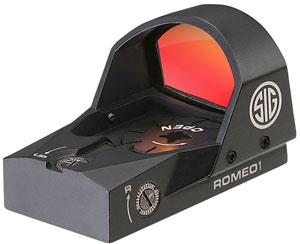 SIG REFLEX SIGHT ROMEO1 3MOA - RED DOT 1X30 STANDALONE BLACK - Image 2