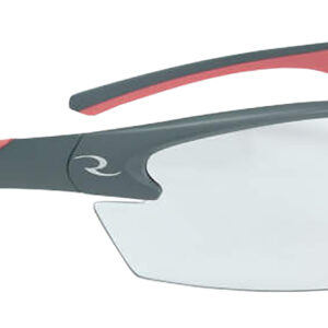 Radians WS6810CS Ladies Range Eyewear Women Clear Lens Gray with Coral Accents Frame