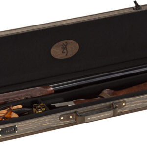 BROWNING LUGGAGE CASE O/U & BT - TO 32" DARK MADERA WOOD GRAIN