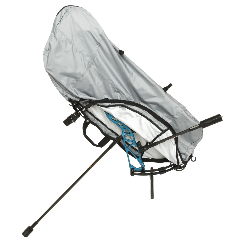 Elevation Packable Bow Cover Grey 39 in.