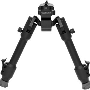 Warne 7904M Skyline Precision Bipod Folding Black Aluminum/Steel