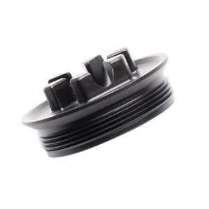 Dead Air RXD206 Flash Hider Front Cap  5.56mm Fits 0.53" Long Stainless Steel Black Nitride