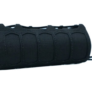 Cole-tac HG101 SD Handguard Wrap No Slots Black Squadron 6.5" Long
