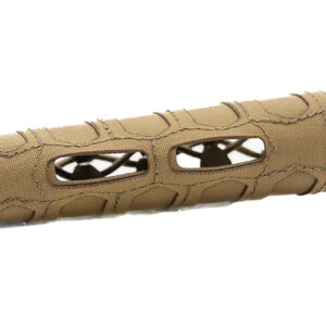 Cole-tac HG202 SD Handguard Wrap W/ Slots Coyote Brown Squadron 6.5" Long