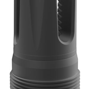 Breek Arms BRK4416 Scorch 3-Prong Plan B Black Nitride Steel 5/8"x24 Threads 30 Cal