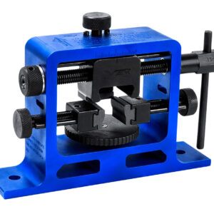 NcStar VTUPRS Universal Pistol Rear Sight Tool Tool Black/Blue Steel/Aluminum Universal Pistol Steel Handle