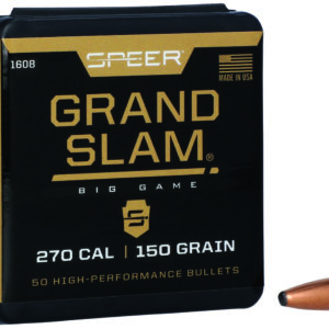 Speer 1608 Grand Slam 270Cal 150gr Soft Point 50 Per Box/5 Case