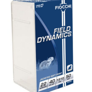 Fiocchi 22 WMR 22FWMA 40 Gr JSP 50 rounds
