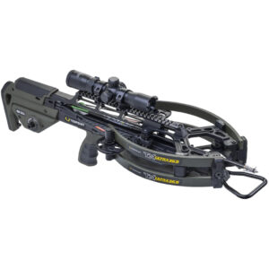 TenPoint TX Ultra 26.5 Crossbow Package ACUslide MAXX RangeMaster 100 Scope Moss Green