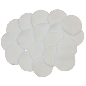 ROUND COTTON FLANNEL PATCHES, 2.25'' .35 CAL/20 GA, 1000 PACK