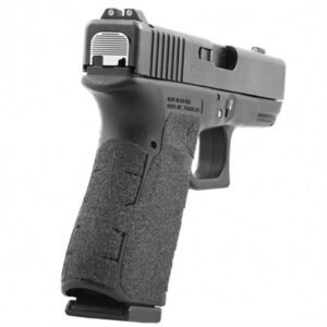 GRIP GRANULATED BLACK FOR MED GEN 4 GLOCK~ 19,23,25,32,38
