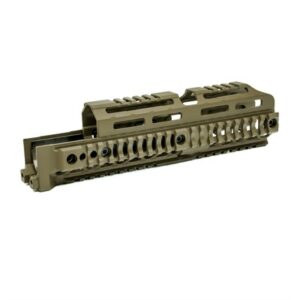 AK ALPHA SERIES QUAD RAIL HANDGUARD 10.0'' - FDE