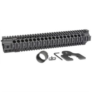 AR-15 COMBAT T-SERIES 1-PC FREE FLOAT HANDGUARD 14'' BLACK