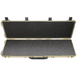 53'' HARD RIFLE CASE W/RAGAR FOAM INSERT TAN