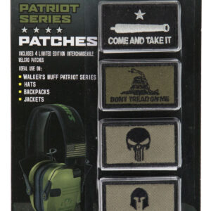 Walkers GXPPATKIT Patriot Muff Patch Kit Come & Take It Version Velcro