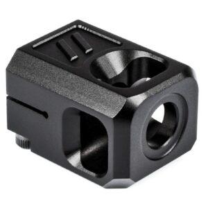 ZEV PRO COMPENSATOR V2 1/2X28 THREADING 9MM BLACK