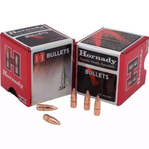 Hornady Traditional / FMJ Rifle Bullets .22 cal .224" 62 gr FMJ 5500/ct