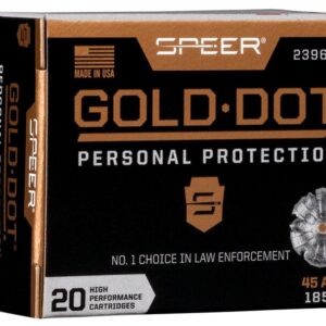 SPEER GOLD DOT 45ACP 185GR GDHP
