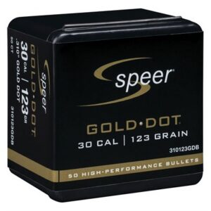 30 CALIBER (0.310'') 123GR GOLD DOT SOFT POINT 50/BOX