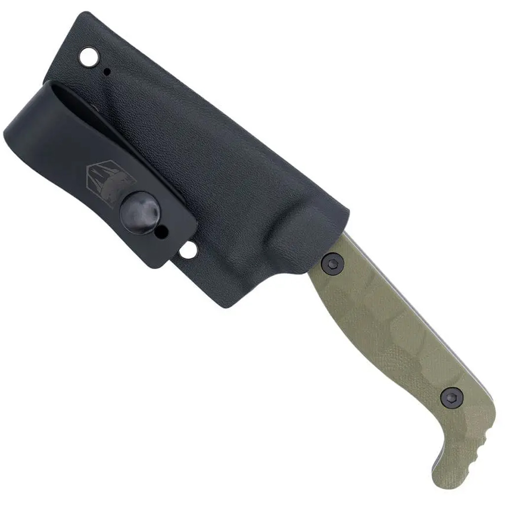 CobraTec Kingpin S Knife Fixed Blade OD Green - Image 2