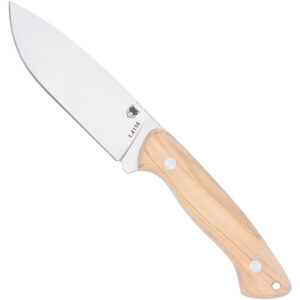 CobraTec Fixed Blade Twin Mountain Knife Fixed Blade Olivewood 4.5"