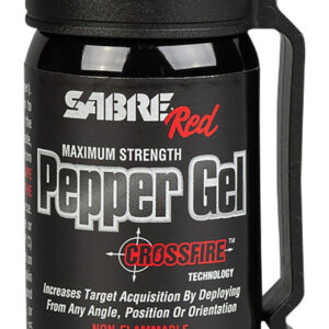 Sabre MK3CFTGBC Crossfire Pepper Gel 18 Bursts Range 18 ft Black