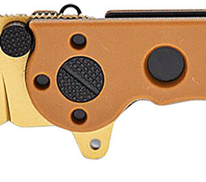 CRKT M16-10DZ M16-10DZ  EDC 3.03" Folding Part Serrated Desert Tan D2 Steel Blade, Desert Tan GRN Handle