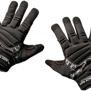 Black Rain Ordnance TACTGLOVEBLK/GRYXL Tactical Gloves Black/Gray XL Velcro