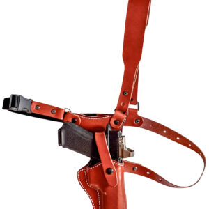 1791 Gunleather PFC2.1CBRR Optic Ready  Chest Brown Fits Glock 17 Right Hand