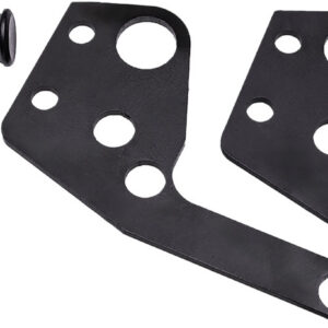 Kel-Tec PLR161570 SU/PLR Picatinny Adapter Black Aluminum Includes Two Mounting Plates