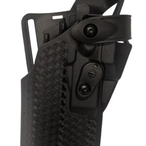 Safariland 7360RDS8325481 7360RDS 7TS Black Compatible w/ 17 Gen5, SureFire X300U, Basketweave Finish, Right Hand