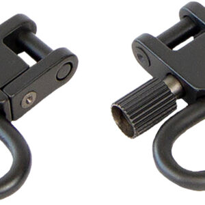 Bulldog BD882 Deluxe Locking Swivel Set Black 1.25" Steel