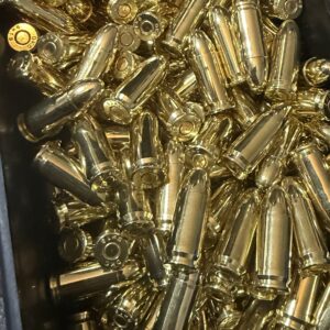 9mm 115gr FMJ Range Gold Remans, 1000ct Loose Bulk Pack with Free Shipping