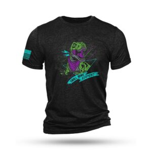 Nine Line T-Rex Short Sleeve Shirt Black Triblend 2XL